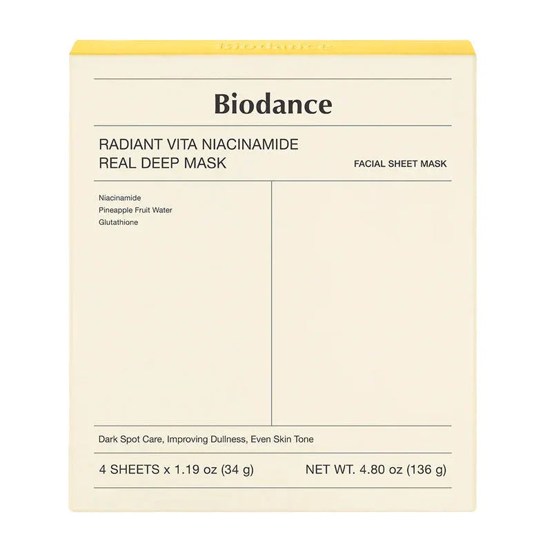 Masque Éclat Intense Niacinamide Biodance 34g - Eclat-Lifestyle