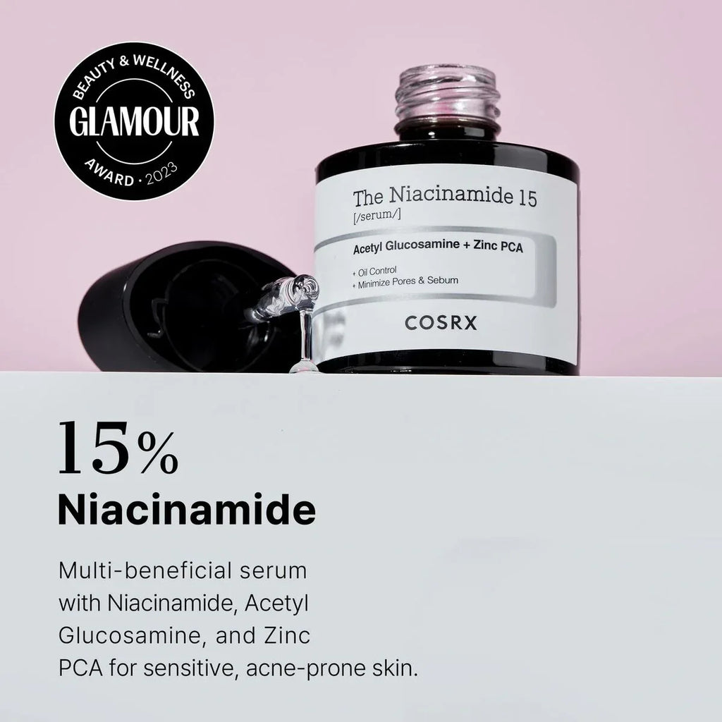 COSRX The Niacinamide 15% Sérum Crème Visage 20 ml - Eclat-Lifestyle