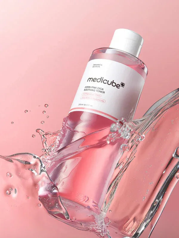 medicube PDRN Pink Cica Soothing Toner 250ml - Eclat-Lifestyle
