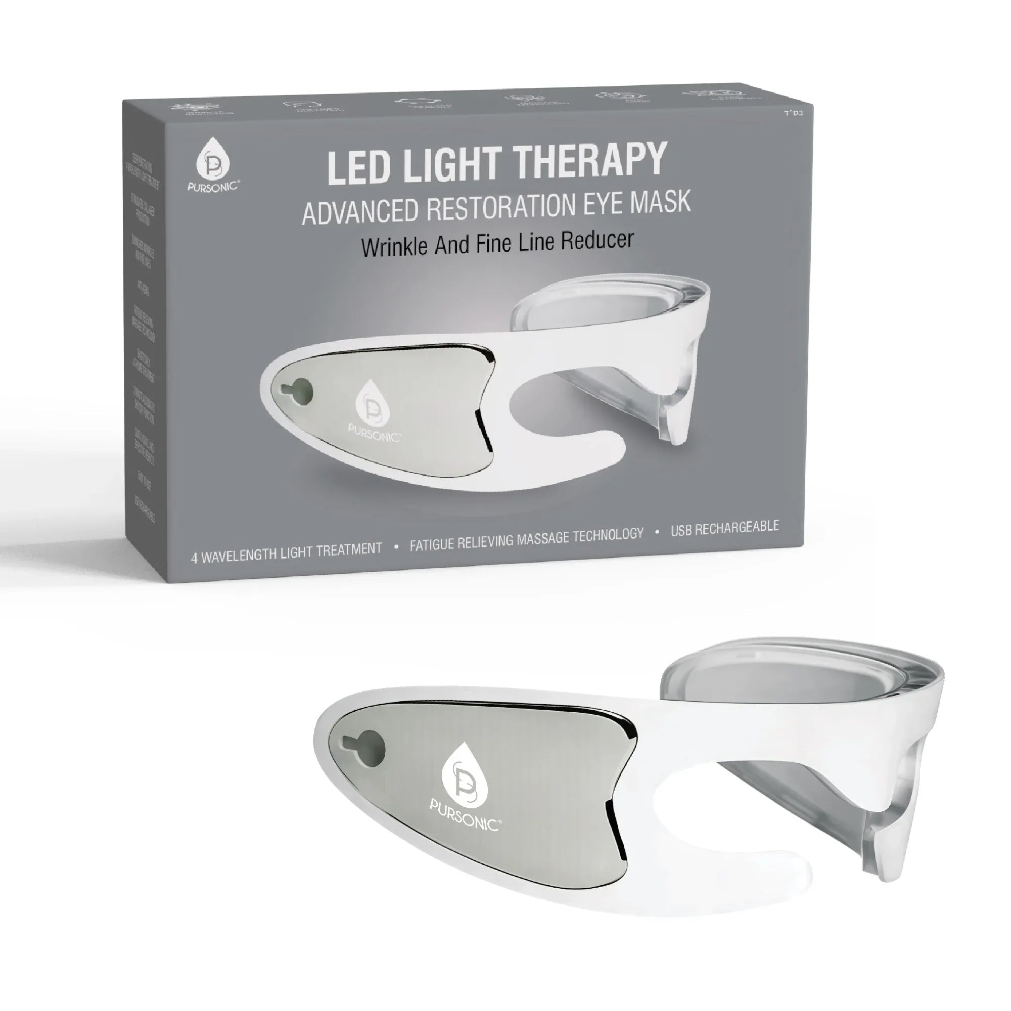 Pack Rajeunissement LED 7-en-1 Avancé - Baguette Sculptante, Masque Yeux & Gua Sha - Eclat-Lifestyle