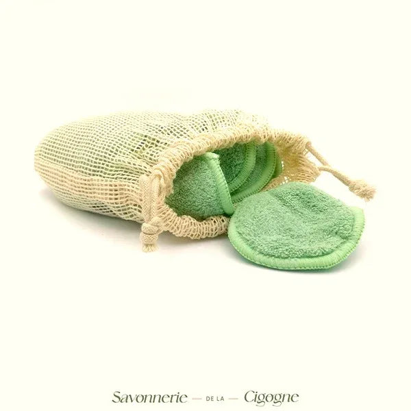 Disques Démaquillants Réutilisables Éco-Responsables×3 - Eclat-Lifestyle