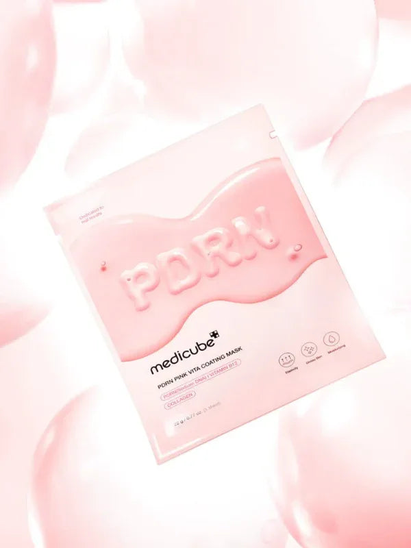 medicube PDRN Masque Revêtement Rose Vita 22g - Eclat-Lifestyle