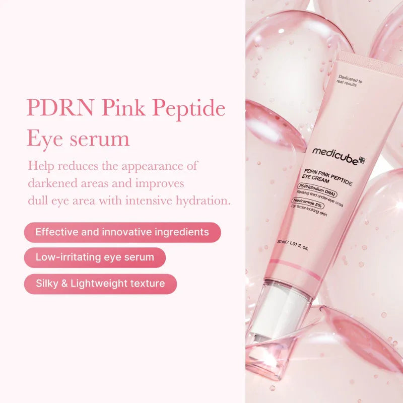 medicube PDRN Pink Peptide Eye Serum 30ml - Eclat-Lifestyle
