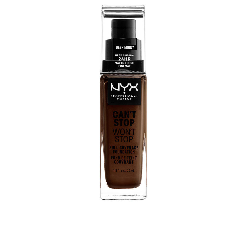 CAN'T STOP WON'T STOP full coverage foundation #deep ebony 30 ml-0