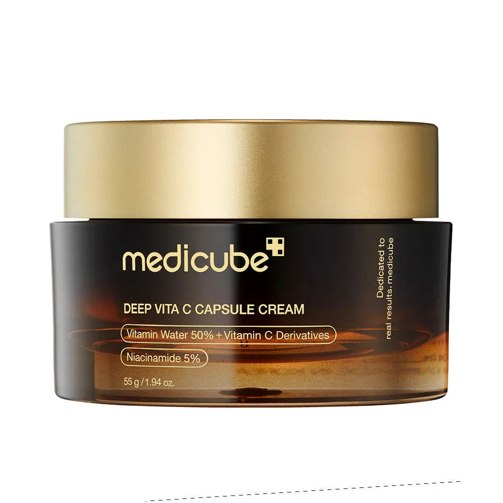 MEDICUBE Deep Vita C Capsule Crème Illuminatrice 55 g - Eclat-Lifestyle